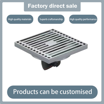 junyujinshu 15×15 straight floor drains(Price inquiry)Square and Long Odor and Insect Resistant