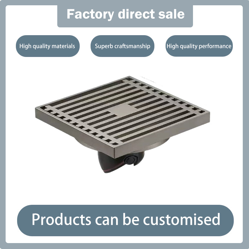 junyujinshu 15×15 straight floor drains(Price inquiry)Square and Long Odor and Insect Resistant