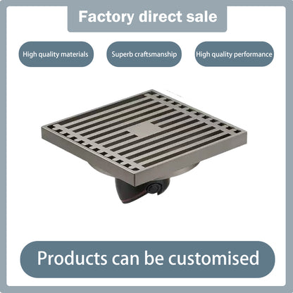junyujinshu 15×15 straight floor drains(Price inquiry)Square and Long Odor and Insect Resistant