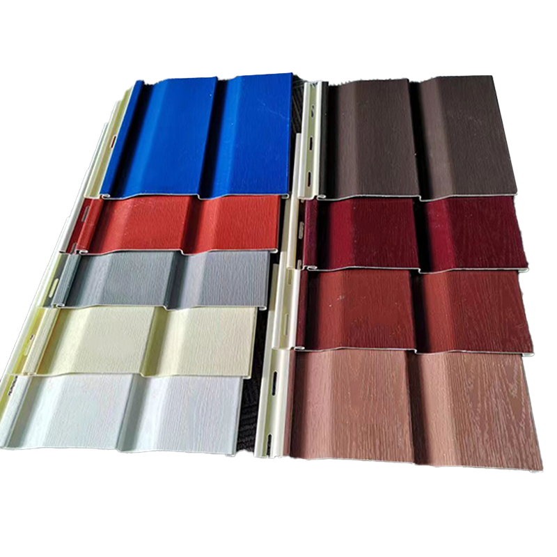 qiusha ASA two-color co-extruded PVC exterior wall panel