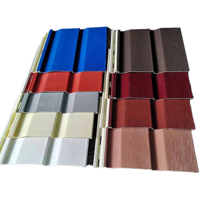 qiusha ASA two-color co-extruded PVC exterior wall panel