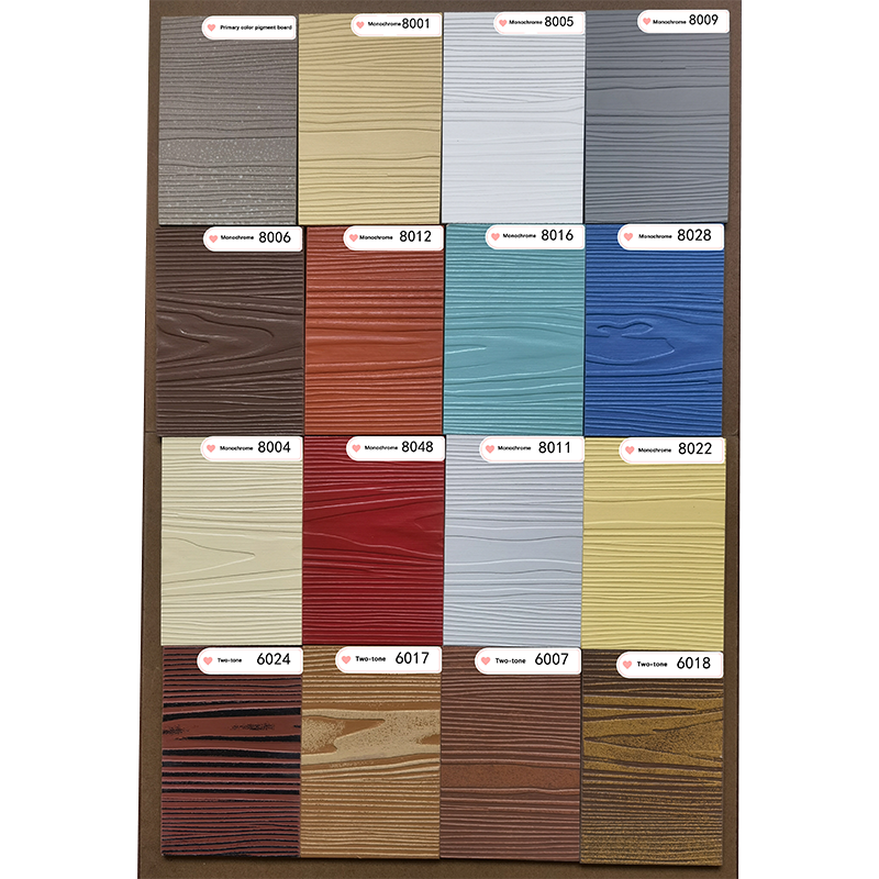 qiusha Cement wood grain fiberboard