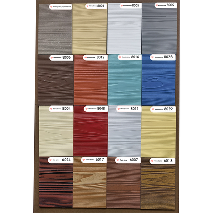 qiusha Cement wood grain fiberboard