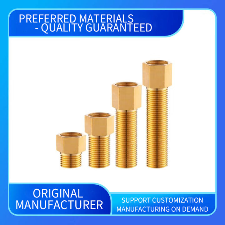 wuling Brass Extension Fittings 12“ M-12 ”F Fitting(ask customer service for price)