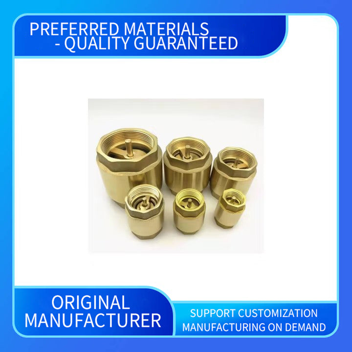 wuling Thickened brass water pipe check valve check valve(ask customer service for price)