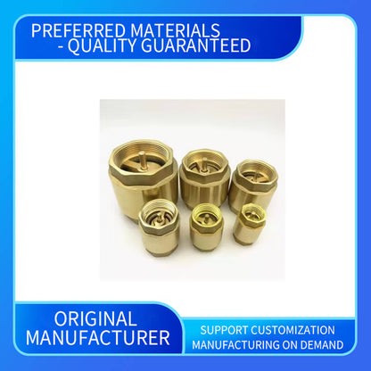 wuling Thickened brass water pipe check valve check valve(ask customer service for price)