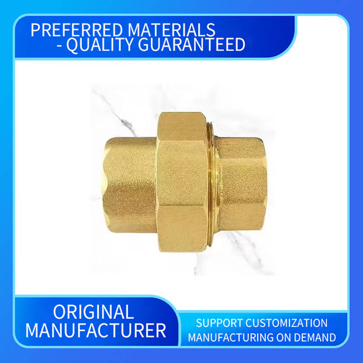 wuling DN10-DN25 brass street water pipe fittings inner and outer wire(ask customer service for price)