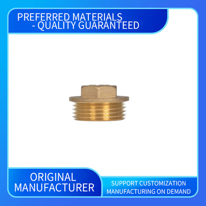 wuling Customized PN25 brass male hex nipple brass(ask customer service for price)