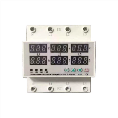 tengtai CHQ3-G series three-phase four-wire over-under-voltage protector anti-interference design over-under-voltage double protection stabilized power supply without worry (price please ask customer service)