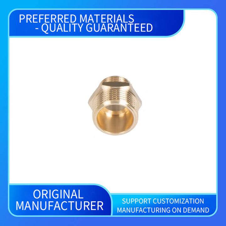 wuling Various sizes of brass isometric reducers with double male wire fittings(ask customer service for price)