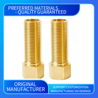 wuling Brass Extension Fittings 12“ M-12 ”F Fitting(ask customer service for price)