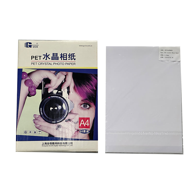 Gu Qi  Crystal photo paper Crystal waterproof photo paper Crystal backed adhesive paper Photo paper
