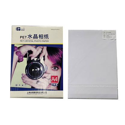 Gu Qi  Crystal photo paper Crystal waterproof photo paper Crystal backed adhesive paper Photo paper