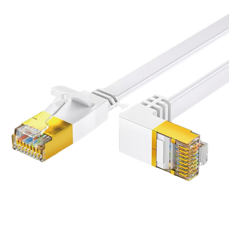 JUNYOU  CAT 6 Gigabit Elbow Network Connection Cable