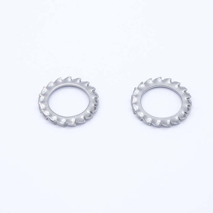 Zhenhua   External serrated washers   (Please consult customer service for prices) Outer serrated lock washer washer  gasket
