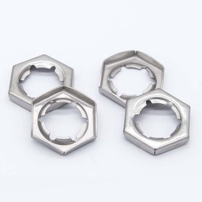 Zhenhua  Fasten the nut   (Please consult customer service for prices) Buckle nut Stamping part Stainless steel nut