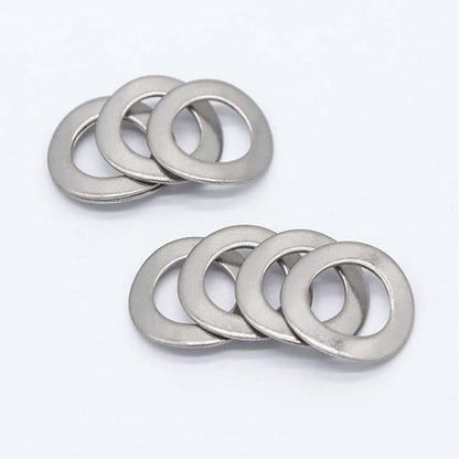 Zhenhua    Wave saddle type washer    (Please consult customer service for prices) Stainless steel gasket  Metal gasket  High-grade rust prevention