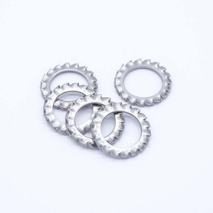 Zhenhua   External serrated washers   (Please consult customer service for prices) Outer serrated lock washer washer  gasket