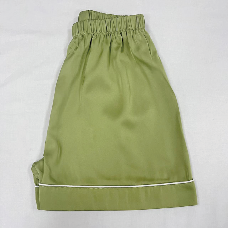 Shushengtang   Artificial silk pajamas summer dress    (Please refer to customer service for pricing)