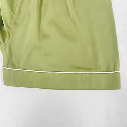 Shushengtang   Artificial silk pajamas summer dress    (Please refer to customer service for pricing)