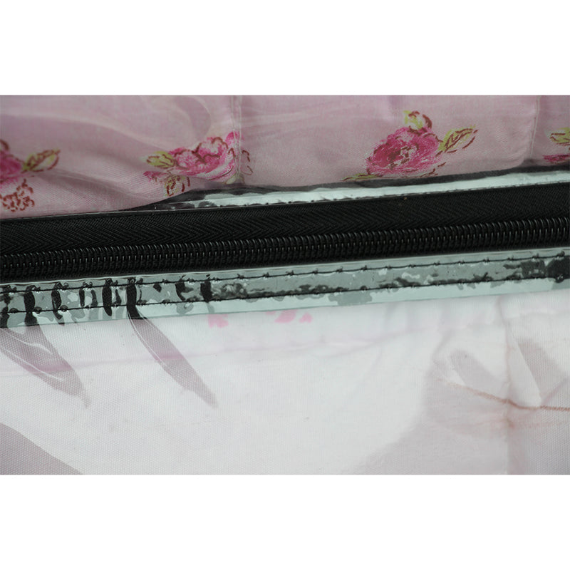 Wei Sheng   Transparent PVC double steel wire cladder