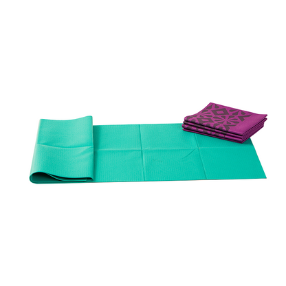 Feilong plastic   Fold the yoga mat