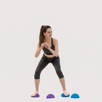 Feilong plastic    Semi-round foot massage pad